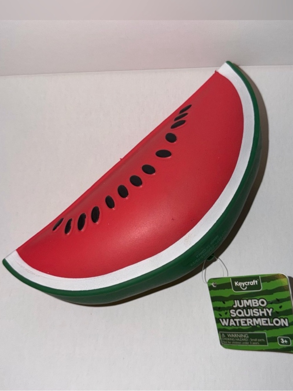 Watermelon Slice Squishy Toy NWT